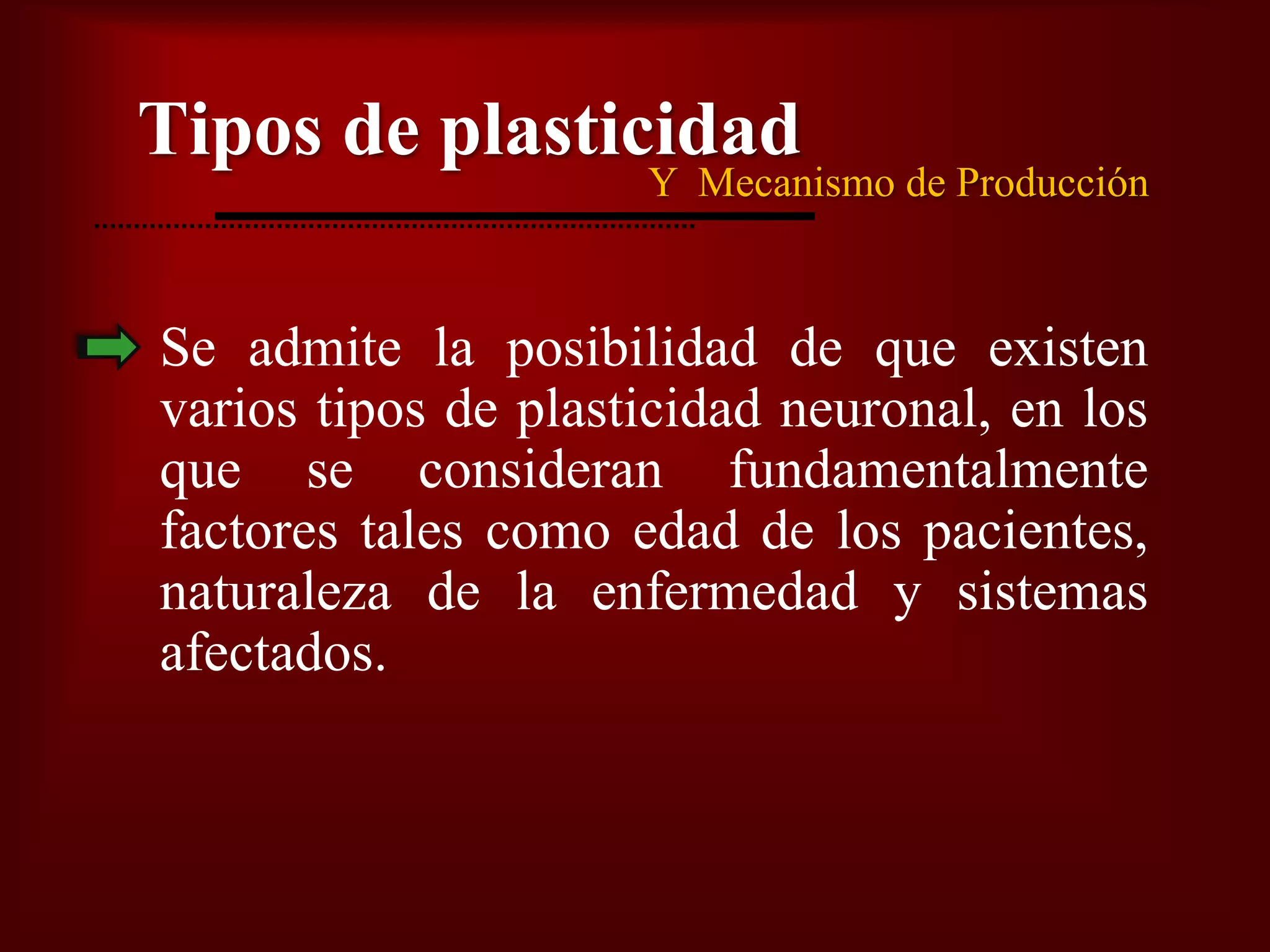 Plasticidad Neural