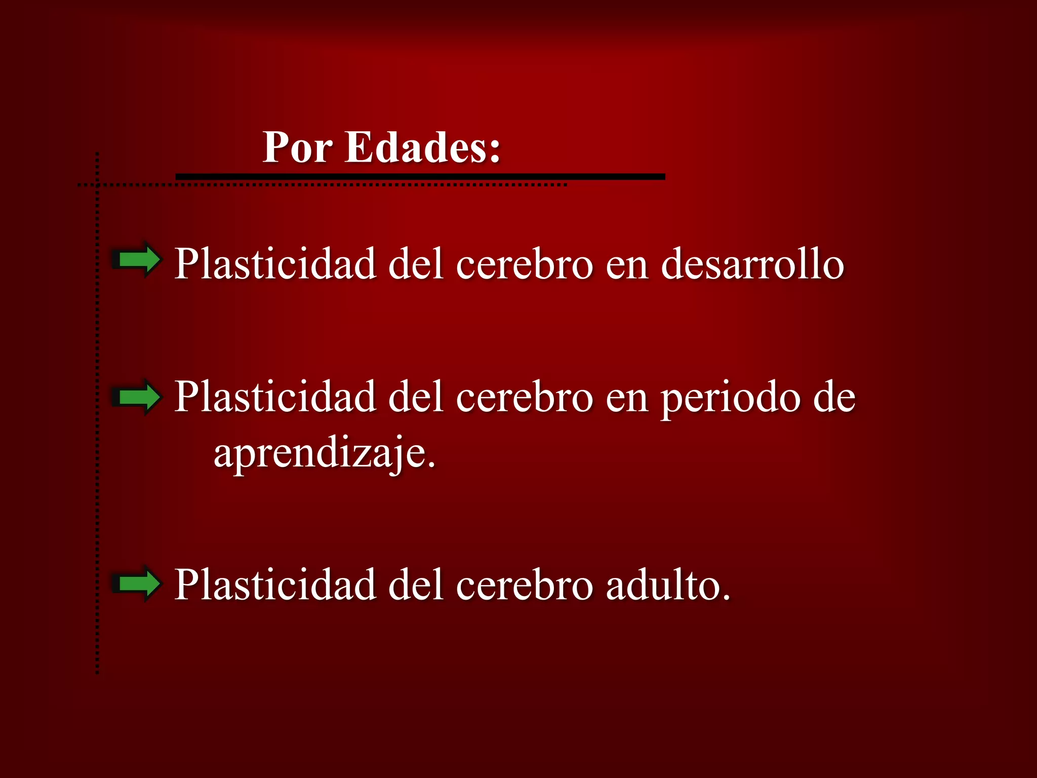 Plasticidad Neural