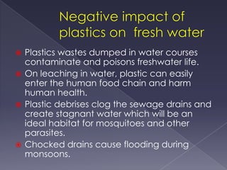 harmful effects of plastic on humans