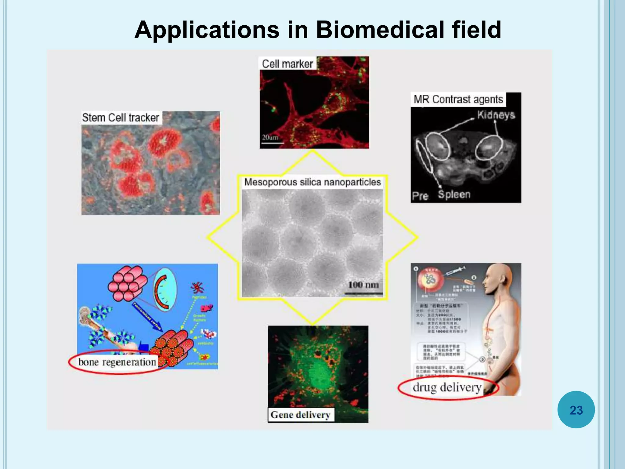 Applications in Biomedical field
23
 