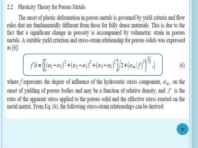 porosity materials