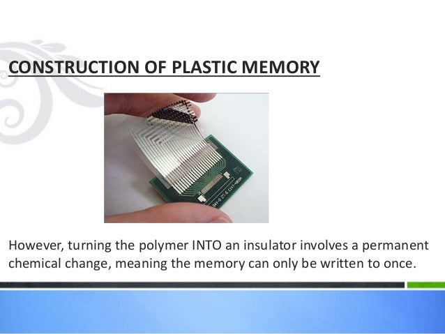plastic memory ppt download Plastic memory powerpoint presentation.