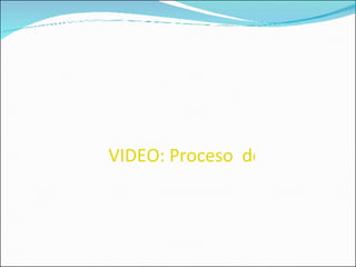 VIDEO: Proceso  de fabricación PLÁSTICOS 