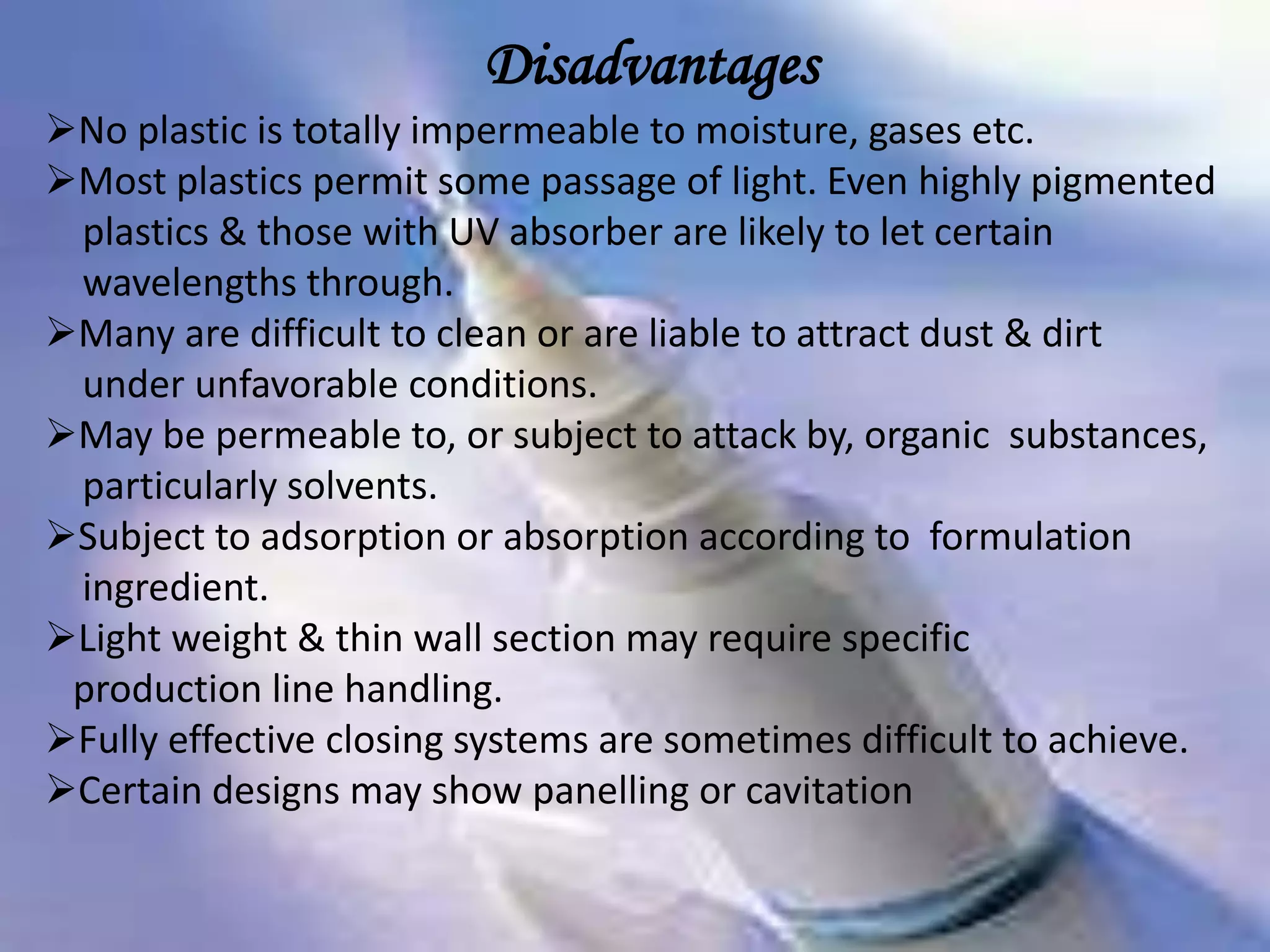 Plastic packaging material | PPTX