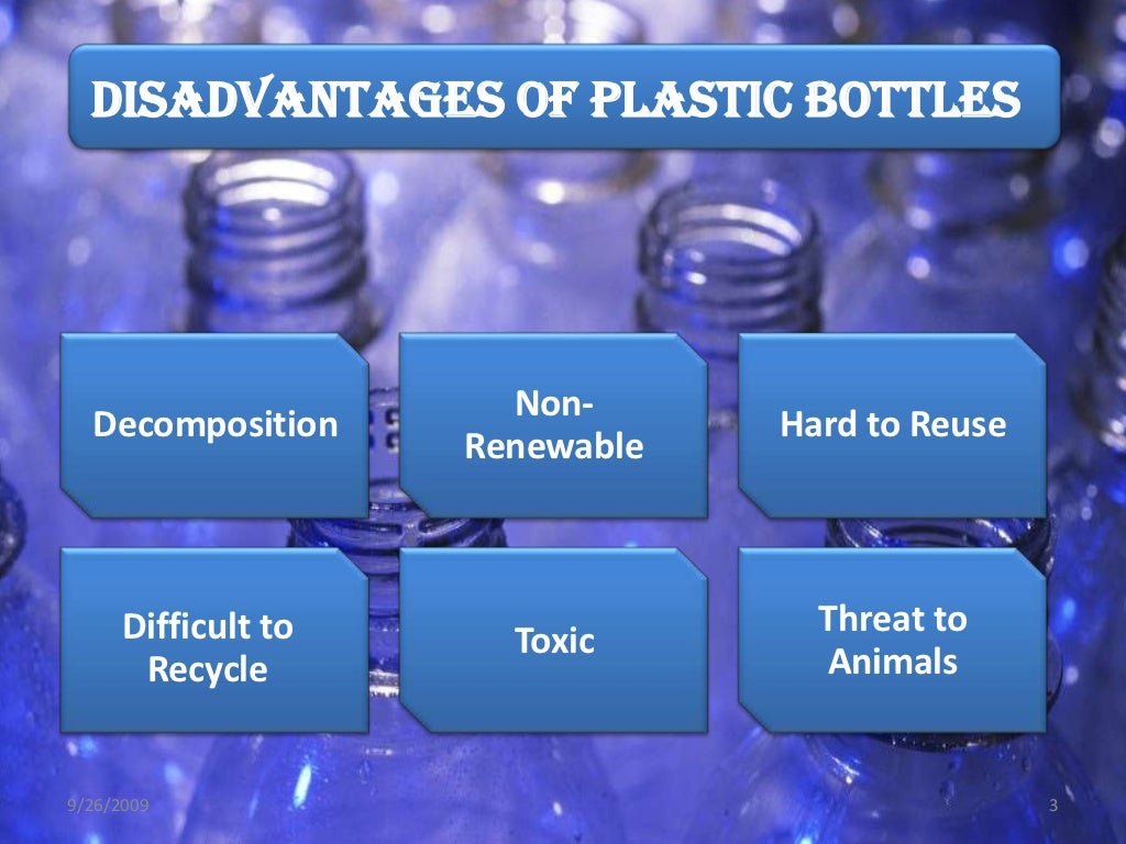 Plastics Disadvantages & Recycling