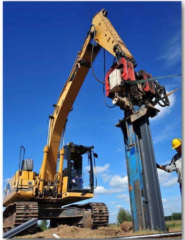 the hammerman equipment piling mandrels for plastic sheet piling vinyl sheet piling cost