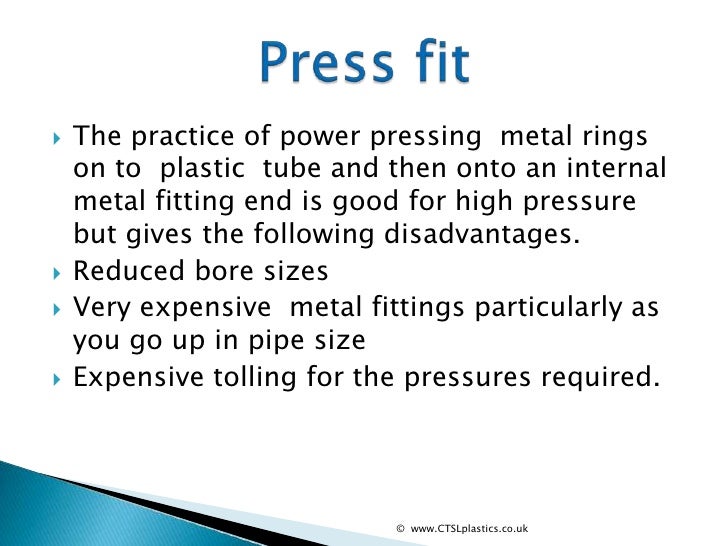 Plastic piping jointing methods