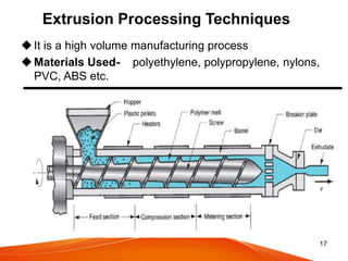 Plastic processing abhishek 183 (1) | PPTX