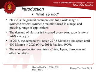 Plastic Introduction With Reference Plastic recycling | PDF