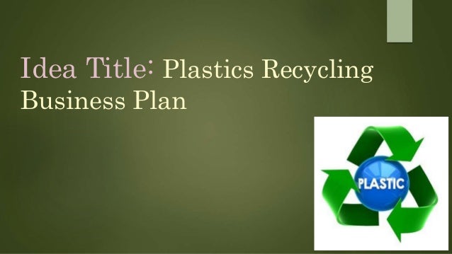 Scrap metal recycling business plan