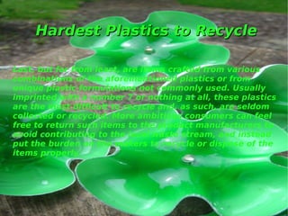 Plastics | ODP