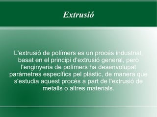 Fotografia 'Elastòmers' 