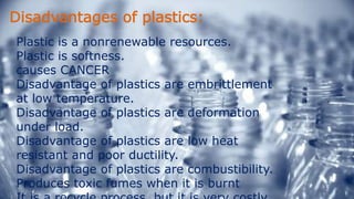 Pvc Disadvantages Plastics 6 | PPTX | Chemistry | Science