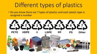 Plastics and its types | PPTX