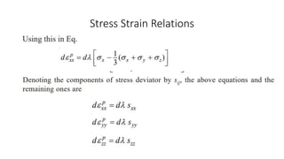 PLASTIC STRESS STRAIN RELATION.pptx