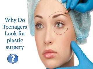 Why Do Teenagers Look for plastic surgery by Dr. Nedra Dodds
