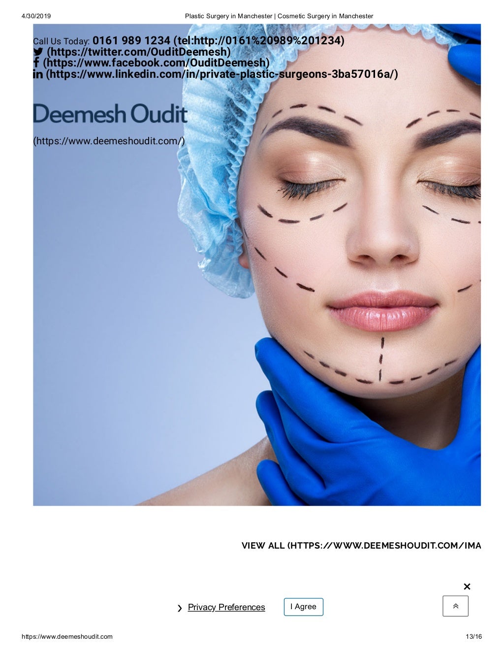 Plastic surgery in manchester cosmetic surgery in manchester