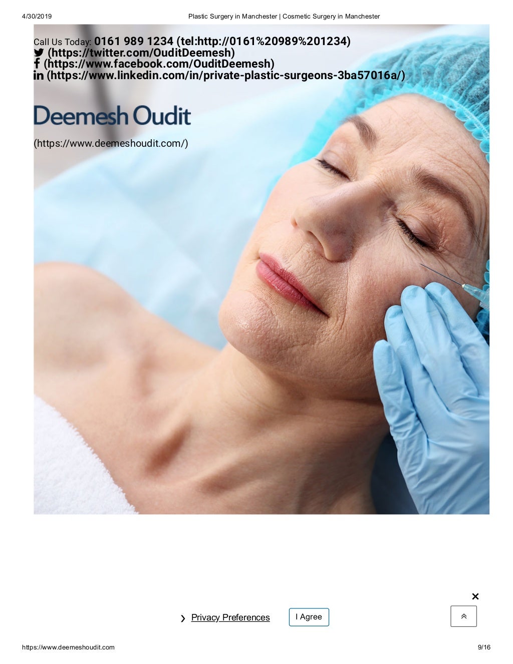 Plastic surgery in manchester cosmetic surgery in manchester