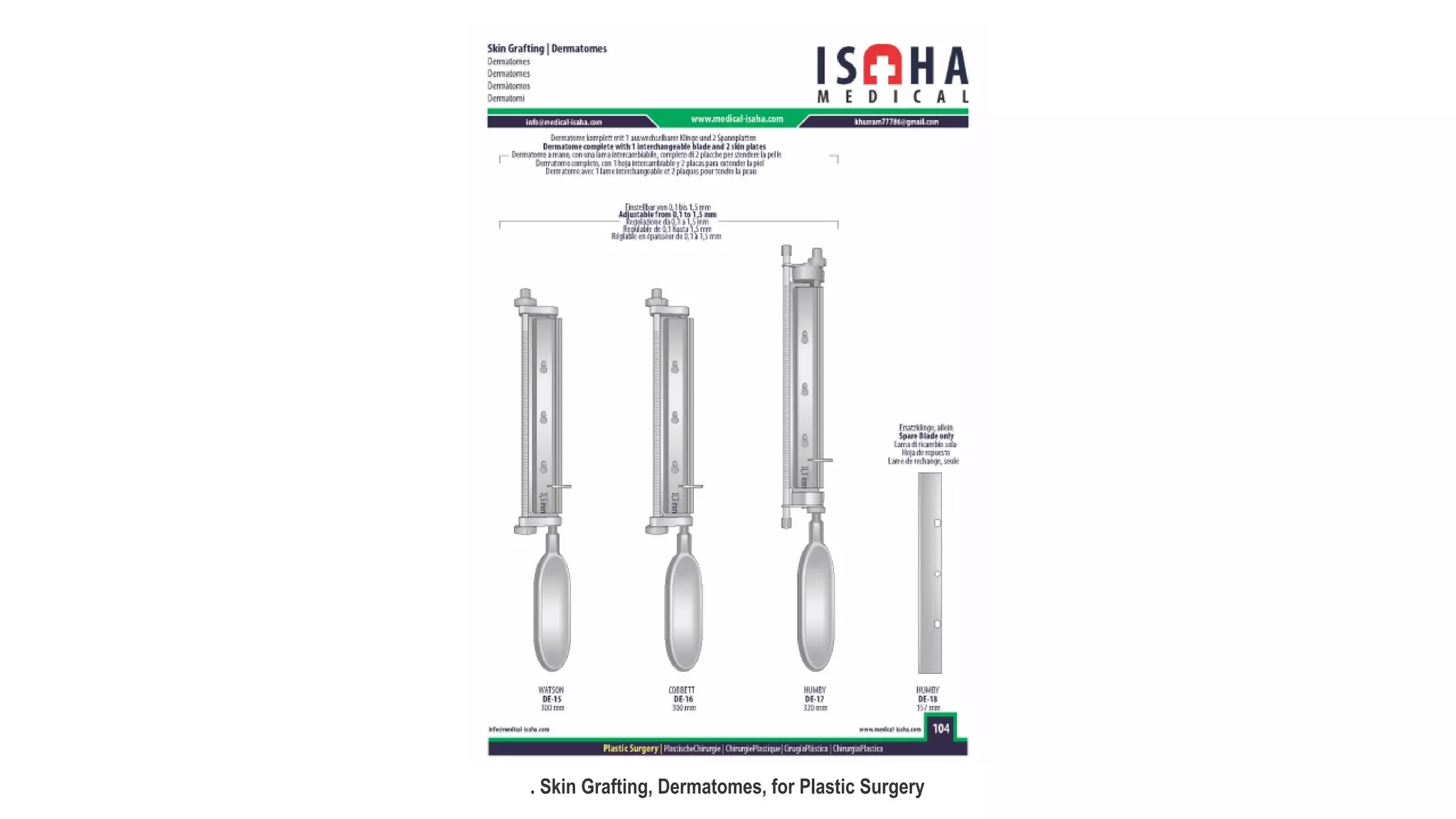 Plastic Surgery Instruments, types of plastic surgery instruments, list ...