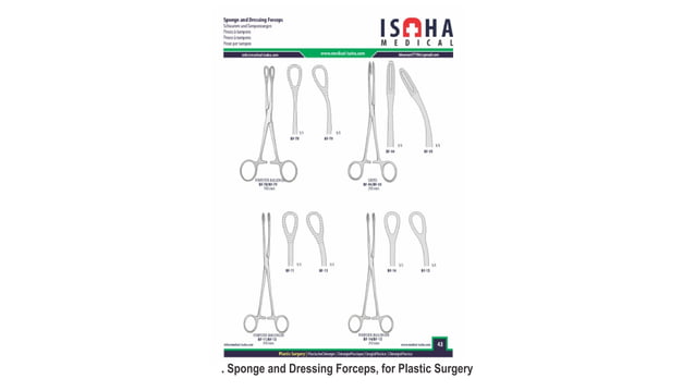 Plastic Surgery Instruments, types of plastic surgery instruments, list ...