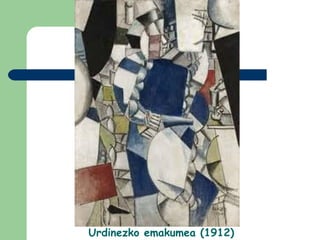 Urdinezko emakumea (1912)
 