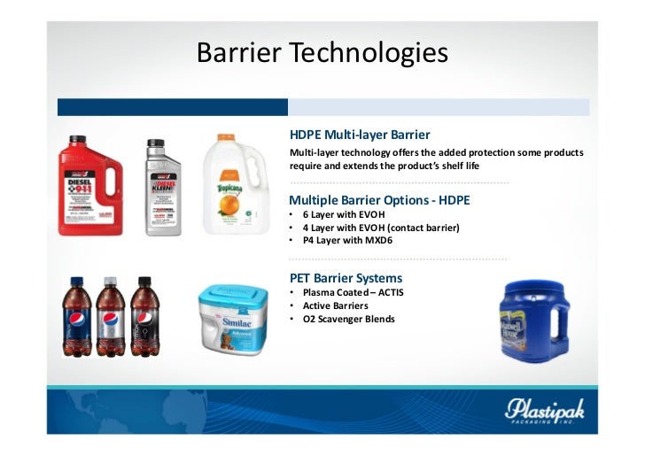 Presentation of Plastipak Packaging Inc. Unilimited Possibilities