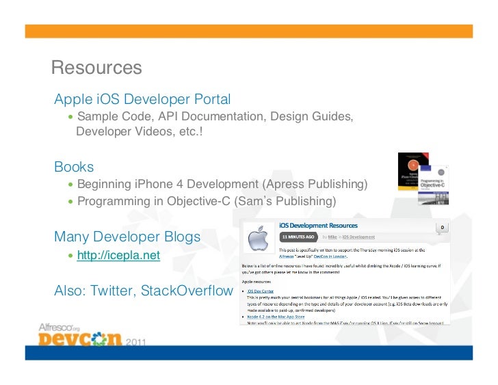 PLAT-18 Alfresco iOS Mobile Application Details and Design