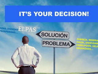 IT’S YOUR DECISION!
 