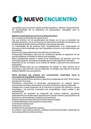 Plataforma   Nuevo Encuentro