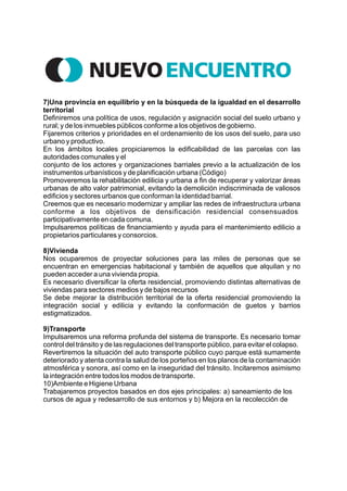 Plataforma   Nuevo Encuentro