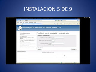 INSTALACION 5 DE 9
 