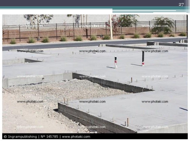 Plataformas de cimentación en tierra (Fija)