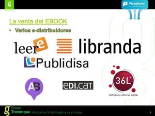 La venta del EBOOKVarios e-distribuidores8