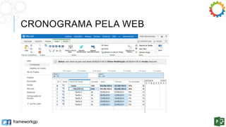 CRONOGRAMA PELA WEB 
frameworkgp 
 