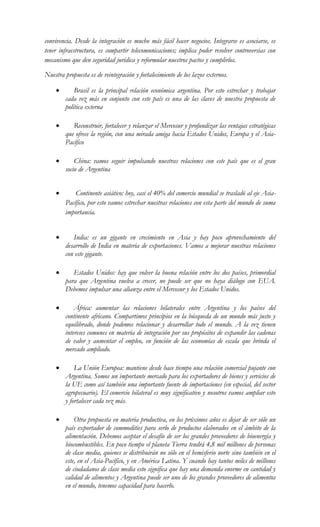 Plataforma electoral UNA