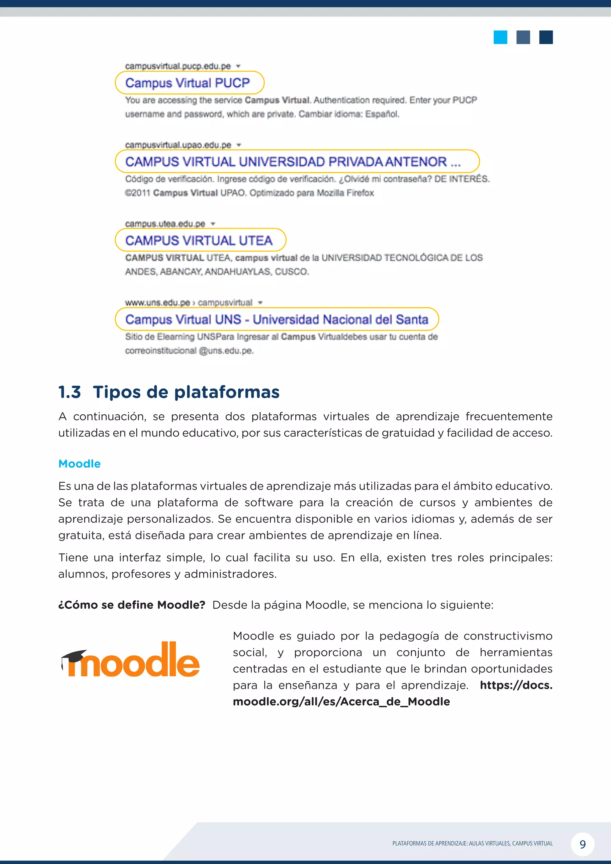 Plataformas de aprendizaje unidad 1 | PDF