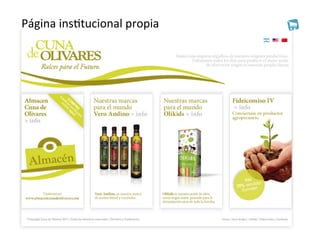 Página	
  ins0tucional	
  propia	
  
 