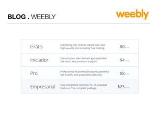 BLOG . WEEBLY 
 