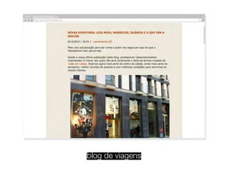 blog de viagens 
 