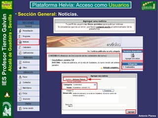 Plataforma Usuarios Internet