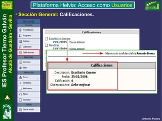 Plataforma Usuarios Internet