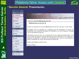 Plataforma Usuarios Internet