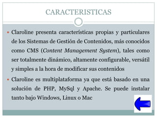 Plataforma virtual claroline | PPTX