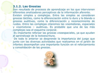 3.- DESARROLLOMaduración y aprendizaje = desarrolloMaduración y no aprendizaje = no desarrolloNo maduración y aprendizaje = pérdida de tiempoNo maduración y no aprendizaje = no hay efecto algunoDe acuerdo con estos principios, el niño no puede realizar actividades motores complejos, si no ha alcanzado la madurez neurobiológica requerida para ella. 