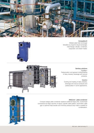 Alfa Laval Plate & Frame Heat Exchangers | PDF