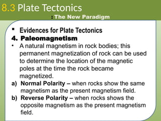 Paleomagnetic Rocks 1. The Dynamic Earth: Unraveling the Science of Plate Tectonics.pptx