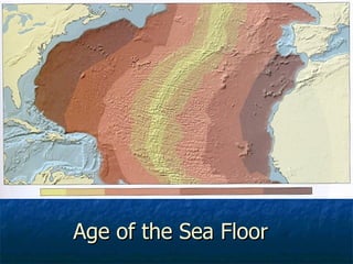 Age of the Sea Floor 