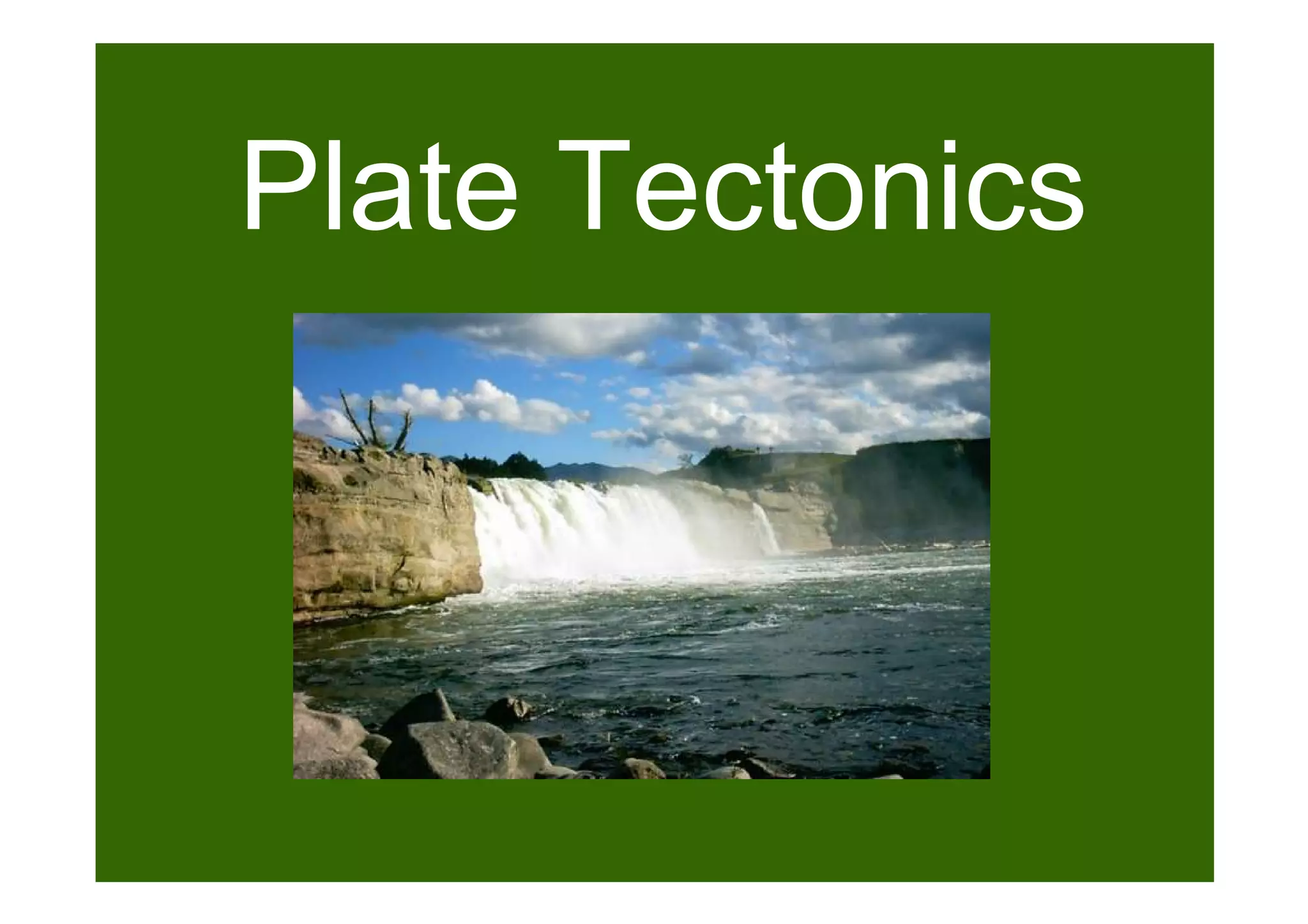 Plate Tectonics