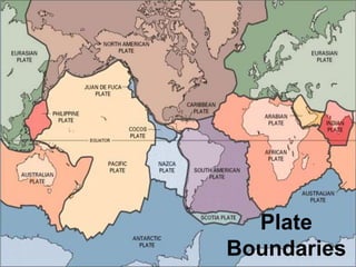Plate
Boundaries
 