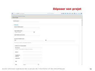 16
Recevoir une alerte à chaque
parution de nouveau projet
 